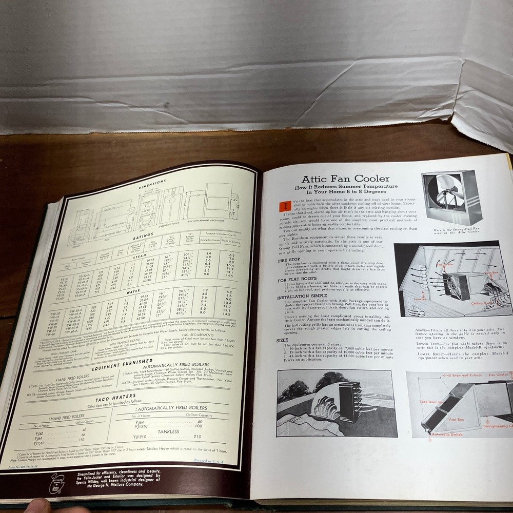 Home Owners' Catalogs 1936 F. W. Dodge Corp. Vintage Building Materials Guide - Picture 7 of 13